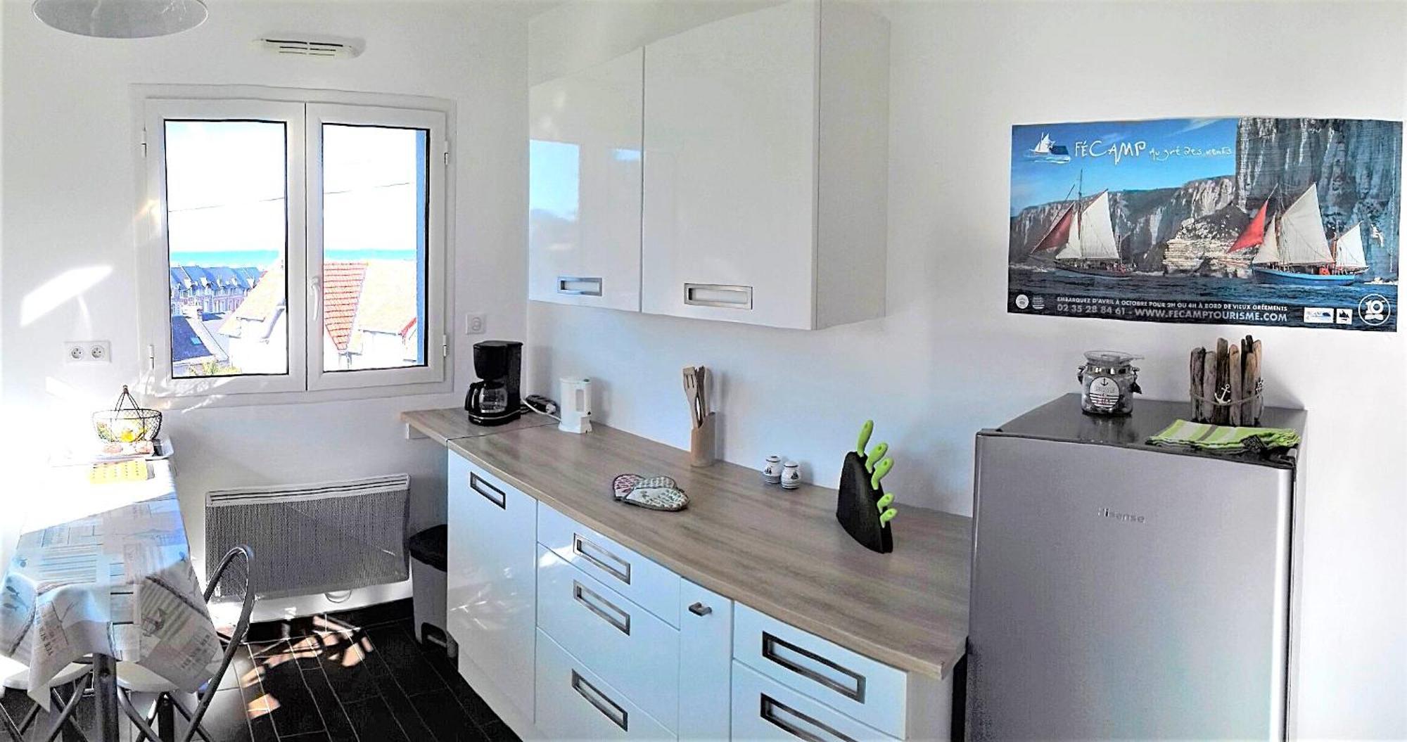 Mer En Vue - 2 Chambres- 4 Personnes Fécamp Екстериор снимка